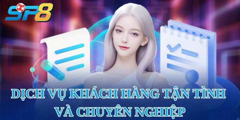 Dịch vụ khách hàng tận tình và chuyên nghiệp 