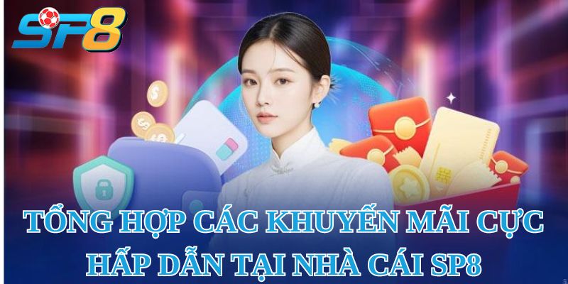 Tổng hợp các khuyến mãi cực hấp dẫn tại nhà cái SP8 